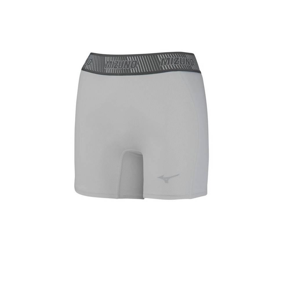 Mizuno Women's Aero Vent Padded Sliding Shorts Grey (350840-ZSX)